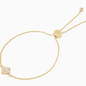 Kate Spade adjustable gold bracelet